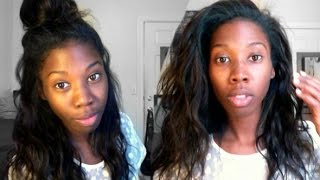 How To  Partial Vixen  Flip Over Method Sew In [upl. by Glynas]