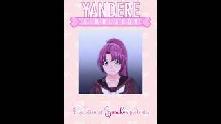 The evolution portrait of Sumiko Tachibana  Yandere Simulator shorts short [upl. by Gnaw349]