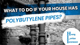 Got Polybutylene Pipes Heres What To Do About Your Plumbing [upl. by Idnym]