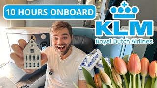 Dutch Dreams KLM Business Class 777 Review [upl. by Nnyltiak]