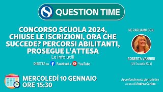 Concorso scuola 2024 si chiudono le iscrizioni ora che succede Attesa sui percorsi abilitanti [upl. by Tengdin]