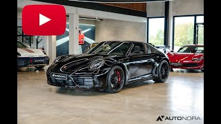 Porsche 911 992 Targa 4 GTS in black [upl. by Oek]