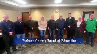 Pickens County Board of Education  November 14 2024 [upl. by Roter]