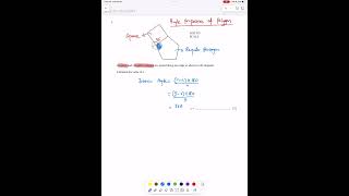 Important Question on Angle Properties of Polygons [upl. by Bail266]