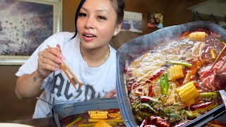 I took an edible before this hotpot recipe amp MUKBANG [upl. by Fredra]