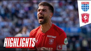 FC TWENTE behaalt DERDE plek in ZWOLLE  PEC Zwolle  FC Twente 19052024  Highlights [upl. by Ravert]