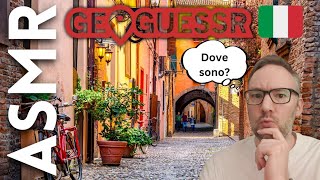 Gioco GeoGuessr in Italia versione difficile ASMR ITA [upl. by Idyh904]