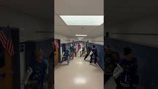 Travis Japan JUST DANCE Challenge  at Hayfield Secondary School ver  shorts [upl. by Esilahs]