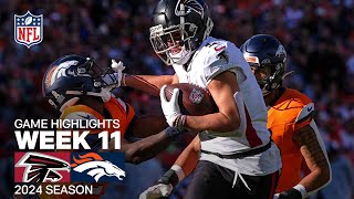 Atlanta Falcons vs Denver Broncos Game Highlights  NFL 2024 Season Week 11 [upl. by Camel]