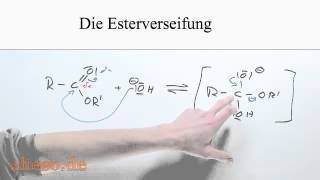 Esterverseifung oder alkalische Esterhydrolyse [upl. by Yezdnil]