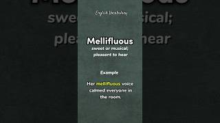 Mellifluous  meaning  example  pronounce howtopronounce english shorts PronunciationManual [upl. by Yessac]