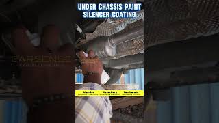 Anti Corrosion Package  Under Chassis Paint  Silencer Coating  Benefits of Anti Corrosion shorts [upl. by Annabelle]