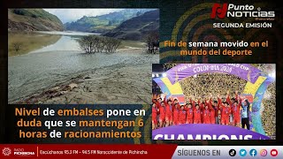 🔴 EnVivo  Nivel de embalses pone en duda que se mantengan 6 horas de racionamientos [upl. by Eiffe143]