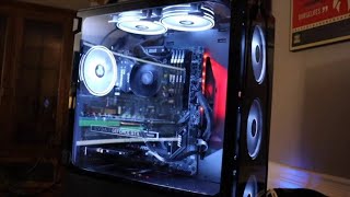 Bgears bVoguish Gaming PC with Tempered Glass ATX Mid Tower Review Test  Support EATX ATX [upl. by Patten]