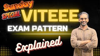 VITEEE Exam Pattern Explained 🔥 [upl. by Weyermann]