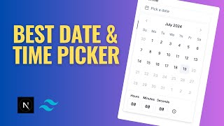 How to Create a Date and Time Picker Form  Nextjs amp Shadcn [upl. by Nomae675]