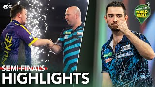 THE FINAL IS SET 🏆 SemiFinal Highlights  202324 Paddy Power World Darts Championship [upl. by Anileve759]