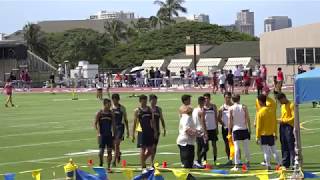 2018 Punahou Relays  Track Events April 21 2018 [upl. by Wiltz827]