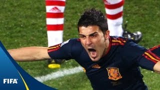 Paraguay v Spain  2010 FIFA World Cup  Match Highlights [upl. by Wilmette992]