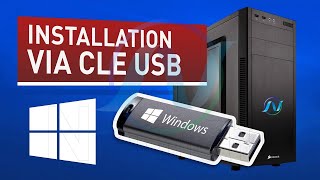 comment installer windows 10 avec une clé usb bootable [upl. by Enyamrahs]