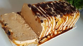 Solo 3 INGREDIENTI SEMIFREDDO AL CAFFÈ si prepara in soli 5 MINUTI SENZA uova asmr [upl. by Ayiotal]