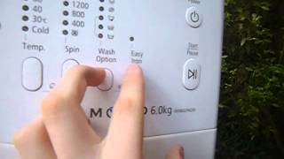 New machine  Samsung Diamond 60 WF8602NGW Washing Machine [upl. by Aronoff]