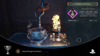 Going Through the Potions Bronze Trophy How To Guide  Hogwarts Legacy PS5 [upl. by Avehs]