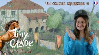 TINY GLADE  🏰 LETS PLAY 1  On construit un centre équestre quot hantée quot 🏰 [upl. by Philoo]