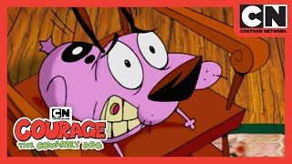 Whos Behind The Mask  Courage The Cowardly Dog  Cartoon Network [upl. by Isied]