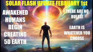 SOLAR FLASH UPDATE FEBRUARY 1st 2024  STARSEEDS BEGIN CREATING NEW 5D EARTH  EVERYTHING CHANGES [upl. by Tawnya]