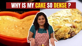 Why is Your Cake So Dense 5 Tips for Fluffier Cakes [upl. by Atteuqcaj]