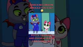 Restroom Choices 🤔 Fun Potty Training amp Hygiene Tips for Toddlers 😻 Purr Purr [upl. by Markson]