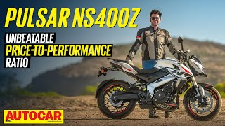 2024 Bajaj Pulsar NS400Z review  The most affordable 400cc bike  First Ride  autocarindia1 [upl. by Sewellyn]