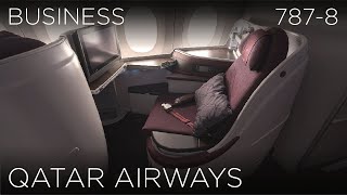 QATAR AIRWAYS 7878 Business Class  Delhi to Doha Full Review in 4K [upl. by Natloz86]