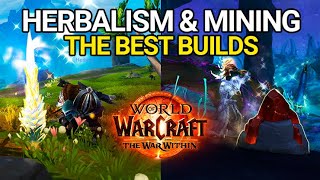 BEST Profession Builds For Herbalism and Mining  The War Within Farming Guide [upl. by Abbey]