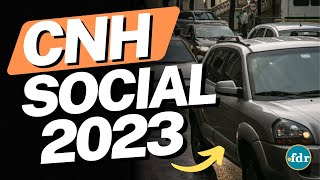 CNH SOCIAL 2023 INSCRIÇÃO REGRAS DETRAN ESTADOS E COMO TIRAR A CARTEIRA DE MOTORISTA DE GRAÇA [upl. by Ayvid]