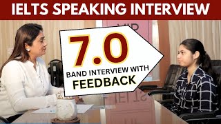 IELTS Speaking Interview  Band 7 with Feedback  Full IELTS Speaking Test 2023  Sapna Dhamija [upl. by Agnizn891]