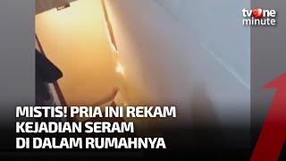 Bingkai Tibatiba Terbakar Pria Ini Bagikan Cerita Horor Dalam Rumahnya  tvOne Minute [upl. by Aniteb]