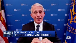 Dr Anthony Fauci on boosters and monoclonal antibody treatments [upl. by Kellina]