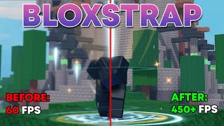 How to get MORE FPS using BLOXSTRAP 450 FPS BOOST [upl. by Floris]