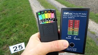 Best EMF meters Part 1013 Magnetic 3  High Voltage Power lines [upl. by Perce]