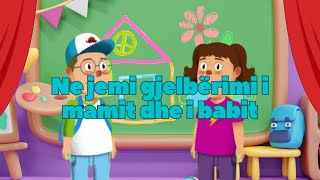 Këngë për fëmijë │Ne jemi gjelbërimi i mamit dhe i babit│ Babagjyshi [upl. by Franzoni]