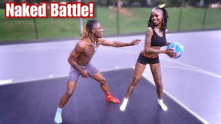 1v1 Strip Basketball vs Tee her ex gets mad [upl. by Jarrad68]