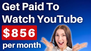 Make Money By Watching YouTube Videos  856 per month or more easily [upl. by Tdnerb]