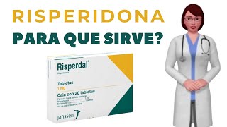 RISPERIDONA que es risperidona y para que sirve cuando y como tomar risperidona 1 mg Risperdal [upl. by Paulsen]