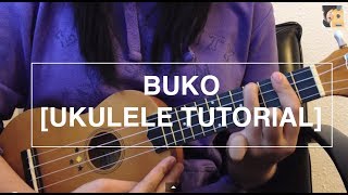 Buko  Jireh Lim Ukulele Tutorial [upl. by Ruthanne]