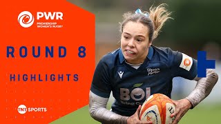 Round 8 Highlights 🏉  Premiership Womens Rugby  TNT Sports [upl. by Akcinehs587]