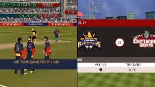 Full Highlights  Rajshahi vs Chittagong  Mat 18  Bpl 2024  Game Changer 5 [upl. by Lindner]