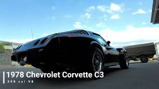 1978 Chevrolet Corvette C3 Exhaust Sound [upl. by Russon406]