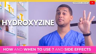 Hydroxyzine How to Use It amp 3 Common Side Effects [upl. by Fronnia]